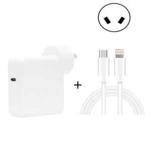 30W Wall adapter USB-C with cable to Lightning Port