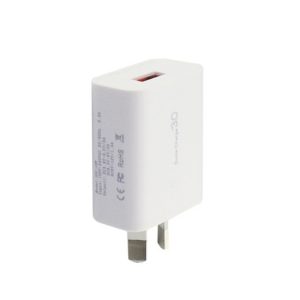 Quick Charging 18W 3A Single USB Wall Plug