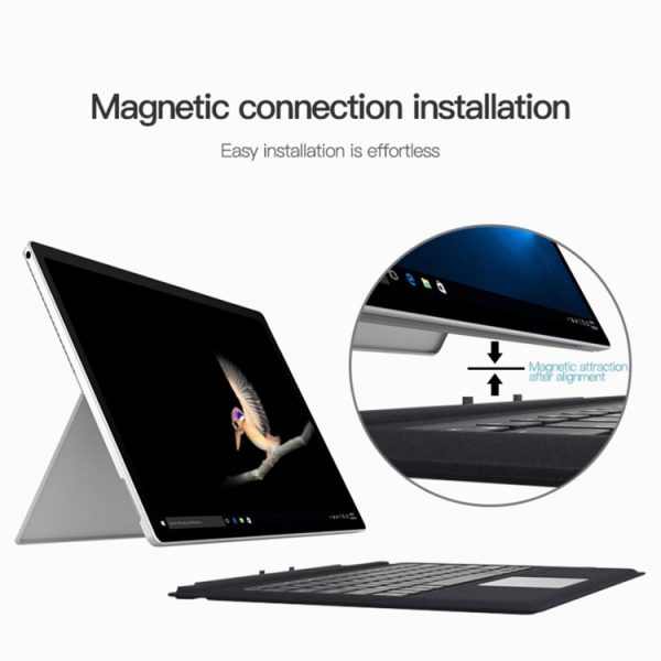 Microsoft Surface Pro 3 / 4 / 5 / 6 / 7 / 7+ Magnetic Bluetooth Keyboard Leather Case - Image 4