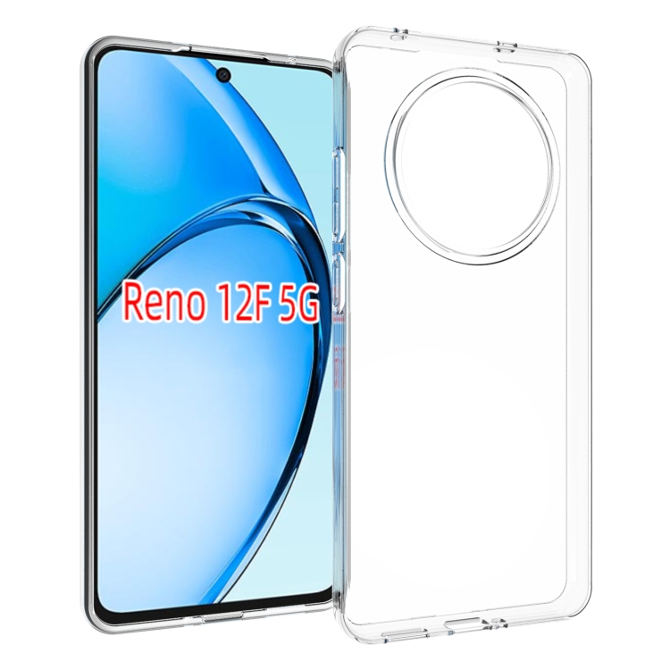 OPPO Reno12F 5G TPU Transparent Phone Case